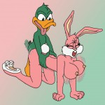 1014355-Babs_Bunny-DNLtiger04-Plucky_Duck-Tiny_Toon_Adventures