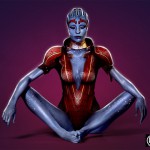 NSFW_Gamer_Catfight_Mass_Effect_Samara_by_MadSpike