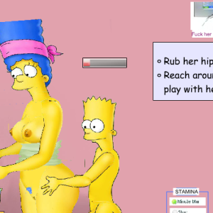 Барт Симпсон любит мамочку (Bart Simpson loves Mom)